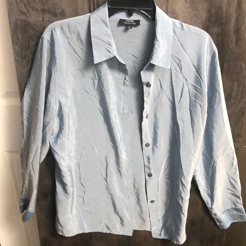 Silky blouse